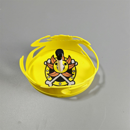 Luffy Inspired Shadow Projection Lamp – Anime Wall Light (Yellow Edition)