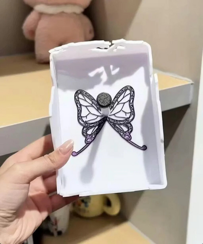 Shinobu Inspired Shadow Lamp – Turn Your Room Into a Butterfly Anime Scene 🦋